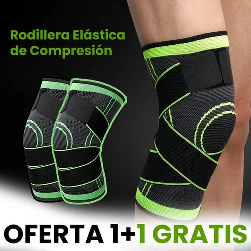 Pack Rodilleras Ortopédica de Comprensión Ajustable Premium