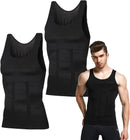 Camiseta Reductora para hombre de compresión suave